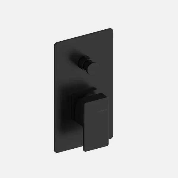 Parte Externa Monomando de Ducha Mural de 2 Vías – Sanycces – Cubo