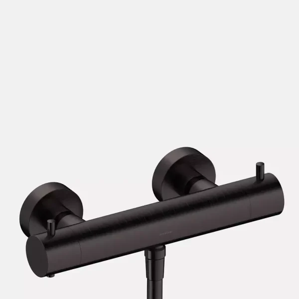 Grifo Termostático Exterior para Ducha Sanycces Loop en acabado Metal gun
