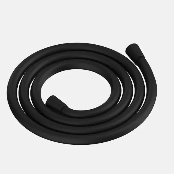 Flexo de Ducha PVC 1,5 m Sanycces en acabado Negro mate