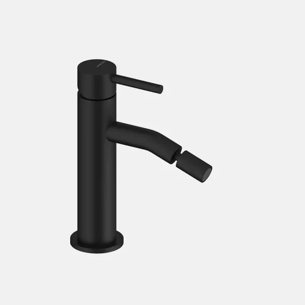 Grifo Monomando de Bidé Sanycces Loop en acabado Negro mate