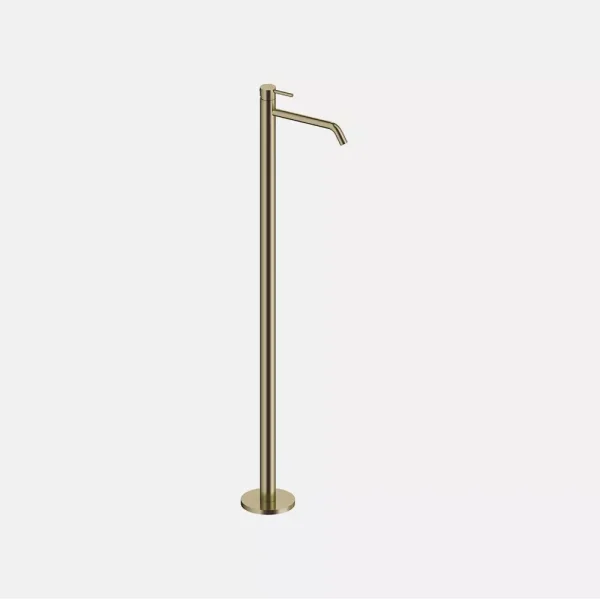 Grifo Monomando Exento de Lavabo Sanycces Loop en acabado Oro cepillado