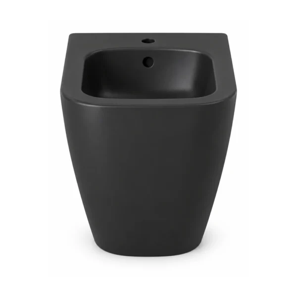 Bidรฉ a suelo Quarc Sanycces, acabado negro mate