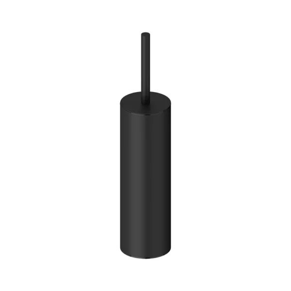 Escobillero de pared Loop ESC001 de Sanycces en Negro mate sobre fondo blanco