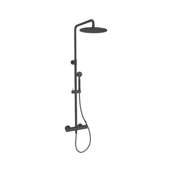 Columna de Ducha Monomando – Sanycces – Pool, acabado Metal Raw