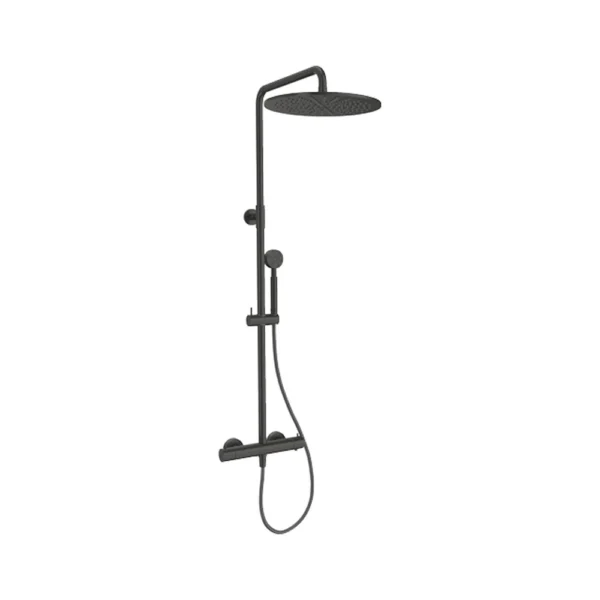 Columna de Ducha Termostática – Sanycces – Pool, acabado Metal Raw